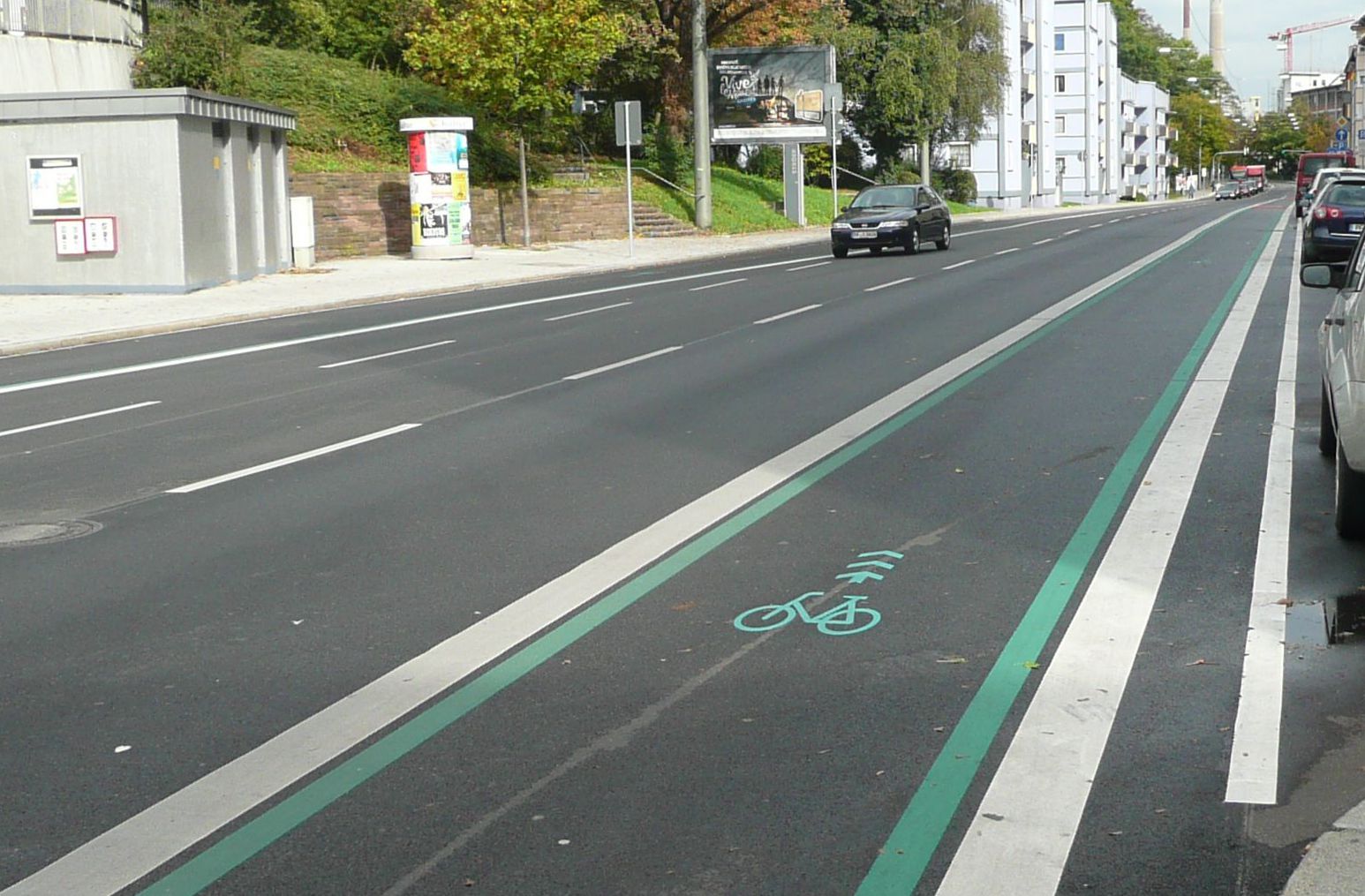 (2) Pforzheim Radfahrstreifen von Modus Consult